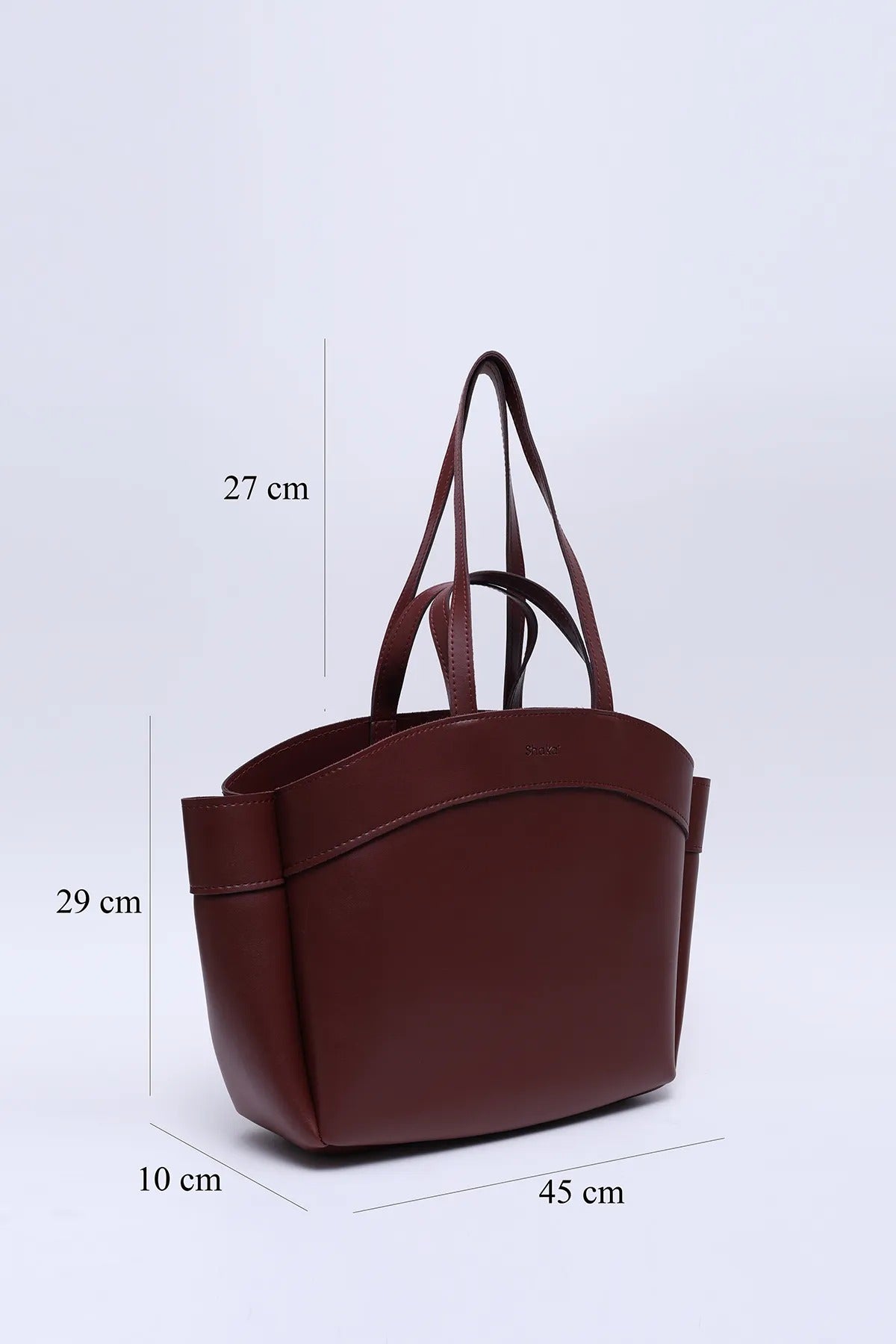 Double Strap Handbag And Shoulder Bag