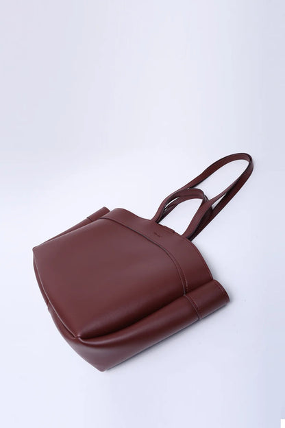 Double Strap Handbag And Shoulder Bag